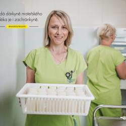V České republice jsou pouze čtyři banky mateřského mléka. Jedna z nich se nachází na Neonatologickém oddělení Nemocnice České Budějovice, a. s., která nyní startuje propagační kampaň s názvem Banka mateřského mléka – místo, kde maminky pomáhají maminkám.