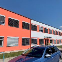Nové místo vyšetření na Letišti České Budějovice.