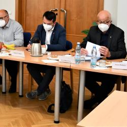 Společné jednání Rady Jihočeského kraje a Rady Českých Budějovic dne 15. června 2021.
