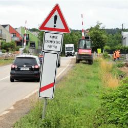 Jihočeský kraj vybuduje provizorní spojku mezi Včelnou a Rožnovem.