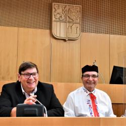 setkání baráčníků na Krajském úřadu Jihočeského kraje