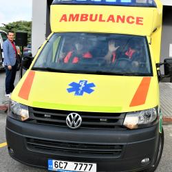 Slavnostní otevření výjezdové základy ZZS JčK ve Veselí nad Lužnicí