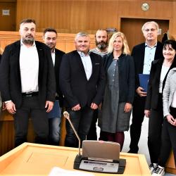 Náměstkyně hejtmana Jihočeského kraje Lucie Kozlová předala ceny Spokojený zákazník Jihočeského kraje.
