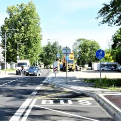 Ve středu 1. června 2022 byla s měsíčním předstihem oproti zbytku stavby uvedena do provozu Plavská v Českých Budějovicích. 