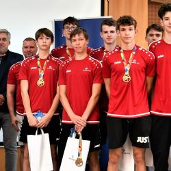 Kraj ocenil medailisty z Her X. letní olympiády dětí a mládeže ČR. Jihočeši získali celkem 44 cenných kovů a obsadili sedmé místo.