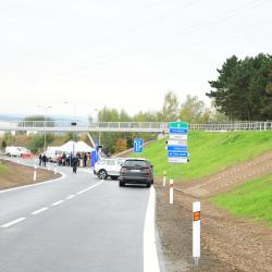 Kraj zprovoznil napojení průmyslové zóny Tábor východ s Vožickou ulicí o dva měsíce dříve.