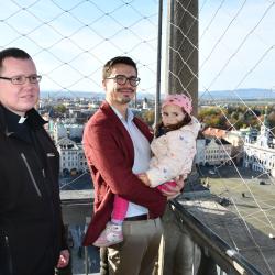 Farář Miroslav Štrunc a první náměstek hejtmana Jihočeského kraje František Talíř.