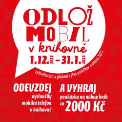 Za starý mobilní telefon můžete podpořit svou oblíbenou knihovnu.