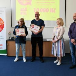 Čtenáři vysbírali přes 1 000 mobilů, nejlepší byly knihovny v Českých Budějovicích, Větřní a Bernarticích.