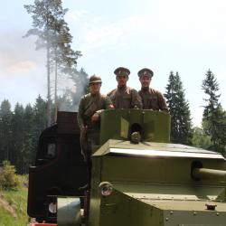 Legiovlak. Foto: Československá obec legionářská.