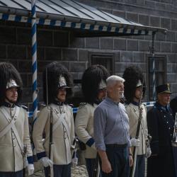 Prezident Pavel ocenil při své návštěvě Jihočeského kraje komunikaci s obcemi.
