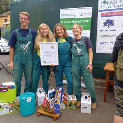 Soutěž zahradníků vyhrála SOŠ veterinární, mechanizační a zahradnická z Českých Budějovic.