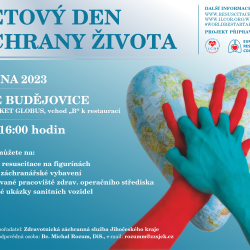 16.ŘÍJEN JE SVĚTOVÝM DNEM ZÁCHRANY ŽIVOTA