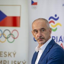 Nový maskot se představil hejtmanu Kubovi a dalším