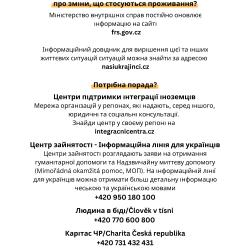 Změny od 1. 9. 2024 / Важливі зміни з 1 вересня 2024р
