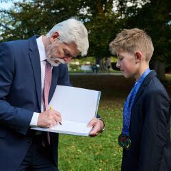 Prezident Pavel přijal na Hradě sportovce, trenéry i realizační týmy.
