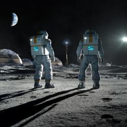 V planetáriu už nyní spatříte projekci o tom, jak by to s lidskou aktivitou na Měsíci mohlo vypadat v budoucnosti.