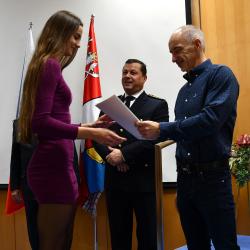 Hejtman Jihočeského kraje Martin Kuba ocenil v úterý 12. listopadu jihočeské dobrovolné hasiče za vzornou reprezentaci Jihočeského kraje na celorepublikových soutěžích. 