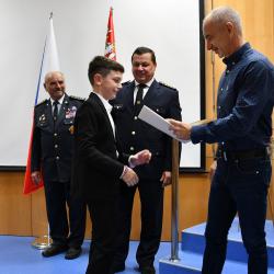 Hejtman Jihočeského kraje Martin Kuba ocenil v úterý 12. listopadu jihočeské dobrovolné hasiče za vzornou reprezentaci Jihočeského kraje na celorepublikových soutěžích. 