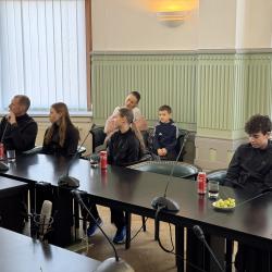 Hejtman Kuba a náměstek Štojdl ocenili medailisty z her XI. zimní olympiády dětí a mládeže ČR.