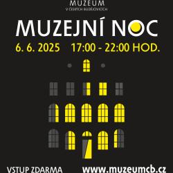 Muzejní noc v Jihočeském muzeu.