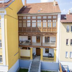 Strakonice, Velké náměstí 149, Zadní fasáda po rekonstrukci