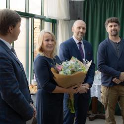 Slavnostní podpis smluv o převodu provozu Musea Fotoateliér Seidel pod Regionální muzeum v Českém Krumlově.