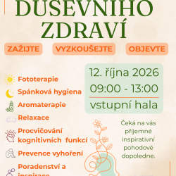Lidé si v táborské nemocnici vyzkoušejí aromaterapii i techniky proti syndromu vyhoření.