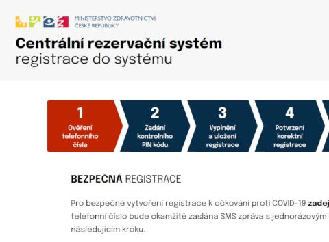 Centrální rezervační systém, print screen 