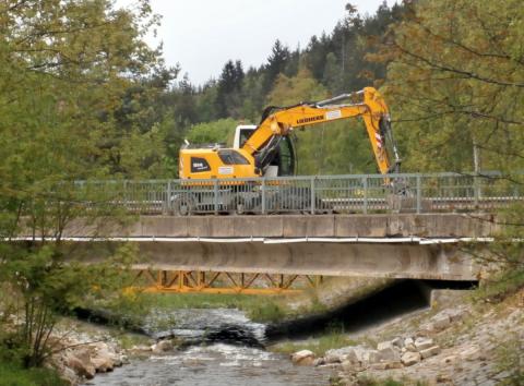 Rekonstrukce motu. Foto: Zdeněk Jungvirt.