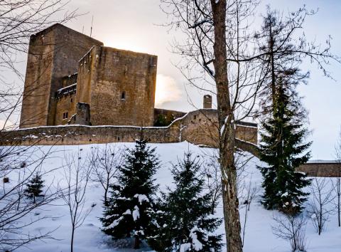 Hrad Landštejn.