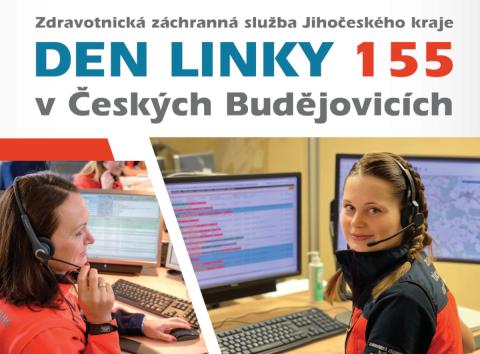 Po dvouleté koronavirové odmlce slaví opět zdravotnické záchranné služby po celé republice naplno Den linky 155. Jihočeští záchranáři připravili akci na pondělí 16.5.2022 od 10 do 16 hodin na Náměstí Přemysla Otakara II. v Českých Budějovicích