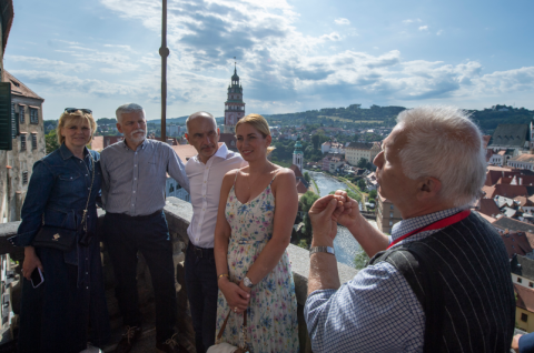 Prezident Pavel ocenil při své návštěvě Jihočeského kraje komunikaci s obcemi.