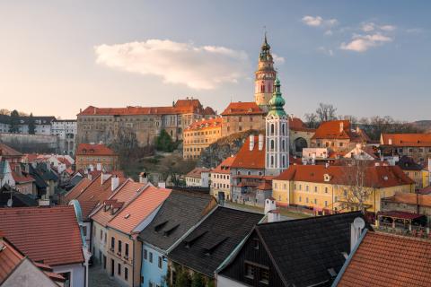 Český Krumlov.