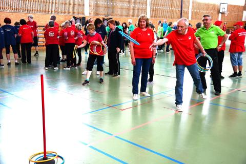 V úterý 29. dubna 2025 se ve sportovní hale v Hrdějovicích u Českých Budějovic uskutečnilo slavnostní krajské finále třetího ročníku Sportovní ligy seniorů 2024/2025. 