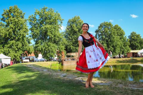 Holašovice ožívají selskou slavností již po šestadvacáté. Foto: JCCR.