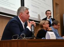 Náměstek hejtmana Jihočeského kraje pro oblast školství Pavel Klíma na konferenci Kompas vzdělávání 2021.