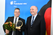 EY Podnikatelem roku Jihočeského kraje se stal Josef Bukovský, majitel Pekárny Srnín.