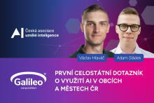 První plošný průzkum o využití umělé inteligence v obcích a městech ČR.