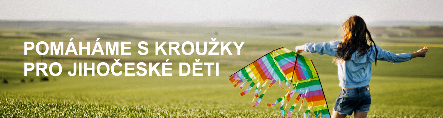 Pomáháme s kroužky pro jihočeské děti
