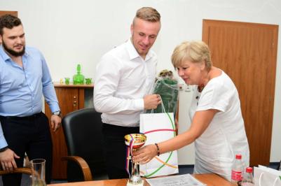 Hejtmanka gratuluje k dosaženému úspěchu