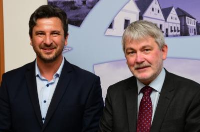 První náměstek hejtmanky Josef Knot se setkal s velvyslancem Norského království J. E. Robertem Kvilem.