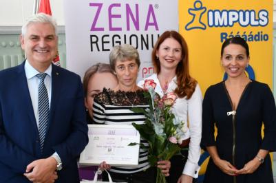 Držitelkou ocenění Žena regionu za Jihočeský kraj se stala záchranářka a pečovatelka Ilona Vintrová