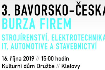 3. Bavorsko-česká burza firem - plakát