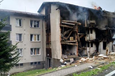 Bytový dům v Lenoře (zdroj www.hzscr.cz)