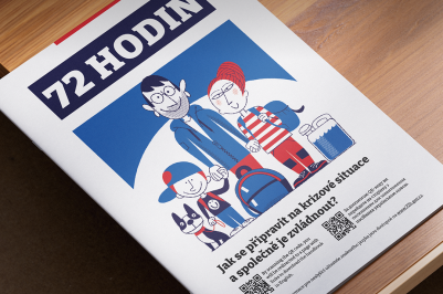 72 hodin: Jak se připravit na krizové situace a společně je zvládnout.