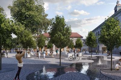 Jihočeský kraj uzavřel se společností VISCOFAN CZ strategickou dohodu, která zásadně promění podobu Českých Budějovic a posílí rozvoj celého region (foto: studie – ilustrativní vize budoucí zástavby).