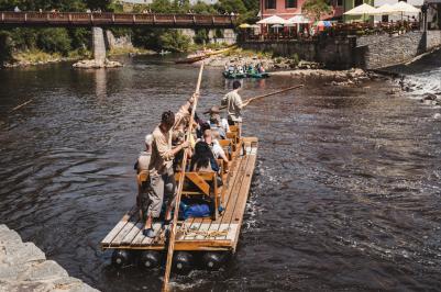 Zážitková voroplavba - Český Krumlov.