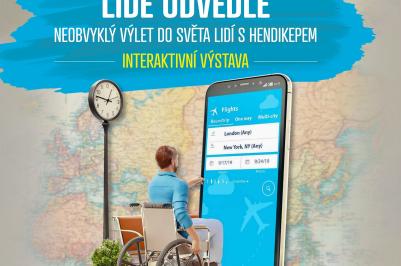 V Jihočeském muzeu v Českých Budějovicích bude od začátku dubna (vernisáž 1. 4. 2026 od 16:30 hod.) k vidění úspěšná interaktivní výstava „Lidé odvedle – neobvyklý výlet do světa lidí s hendikepem“. Návštěvníci prostřednictvím různých simulací nahlédnou do každodenního života lidí se zdravotním postižením. Výstavu vytvořila a financuje Nadace Sirius.